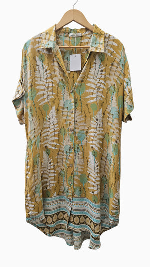 Tracey T-Shirt Dress - Christmas Fossil