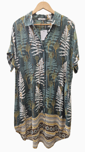 Tracey T-Shirt Dress - Christmas Fossil