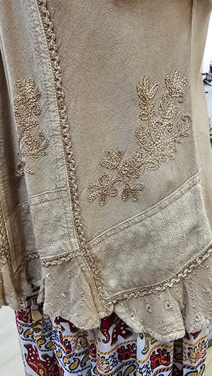 Stonewash Romance O/S Top