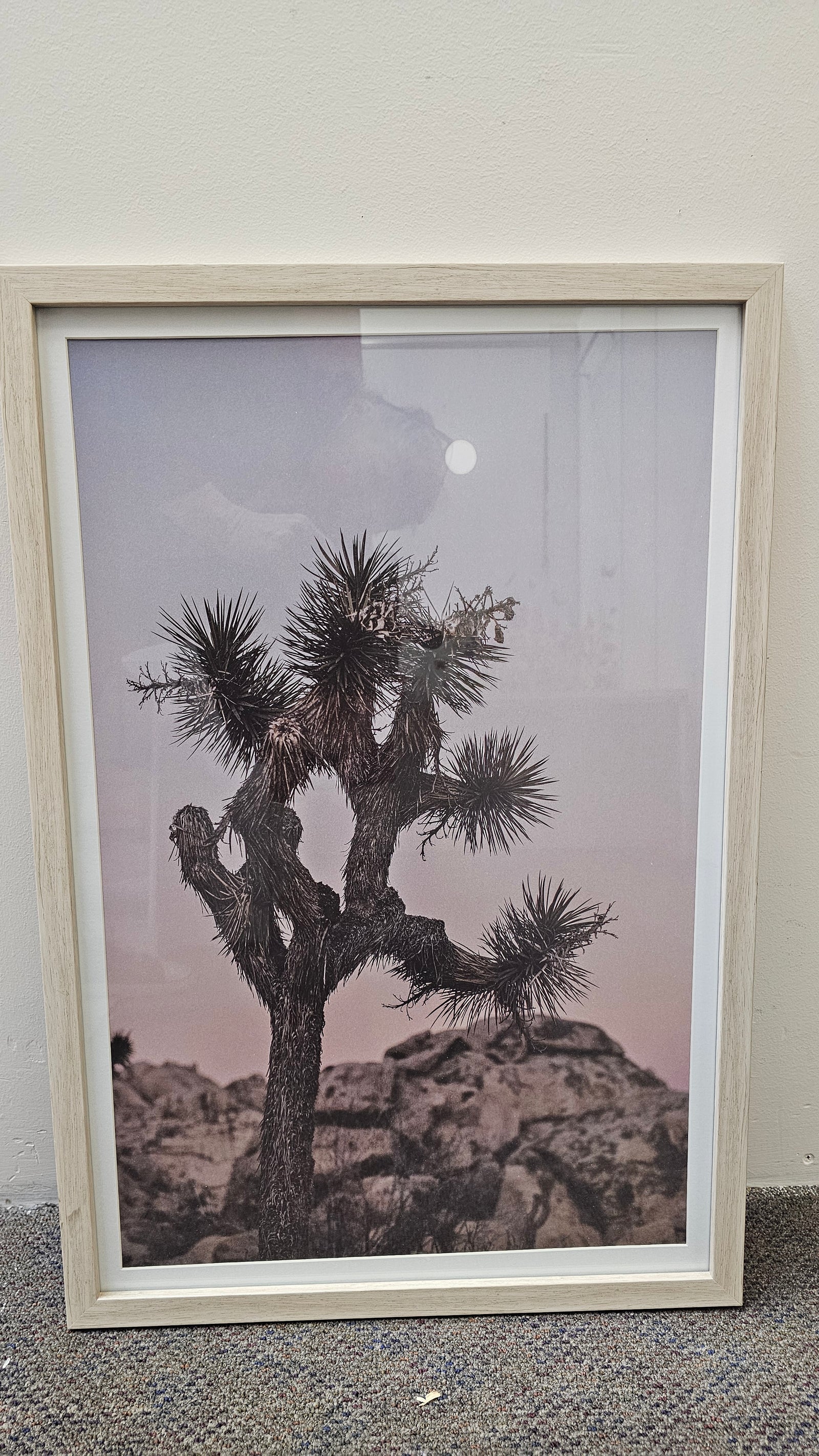 Desert Dunes Glass Print