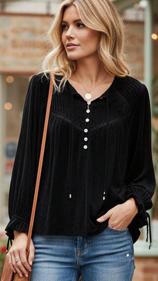 🌟SALE - Elle Long Sleeve Blouse