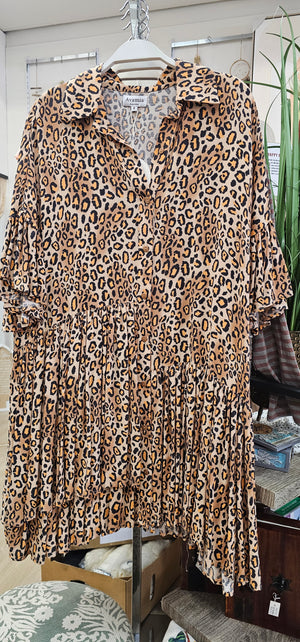 *SALE - ALLISON MINI DRESS W/OVERFLAP