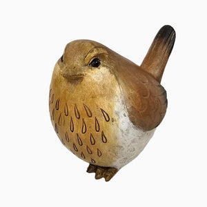 Coloured Large Resin Bird