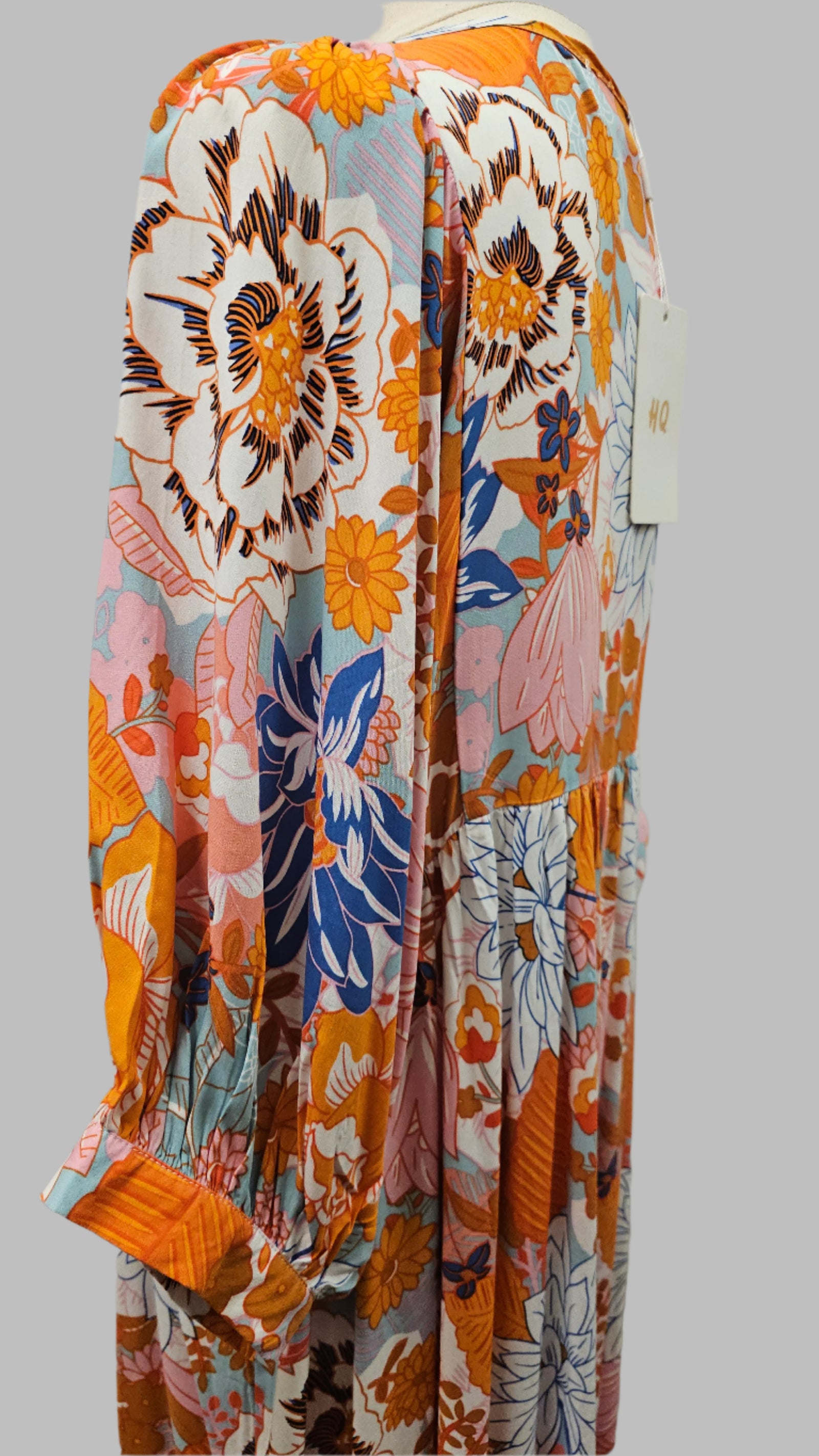 Kyrie Puff Sleeve Floral Baby Doll Style Mini Dress