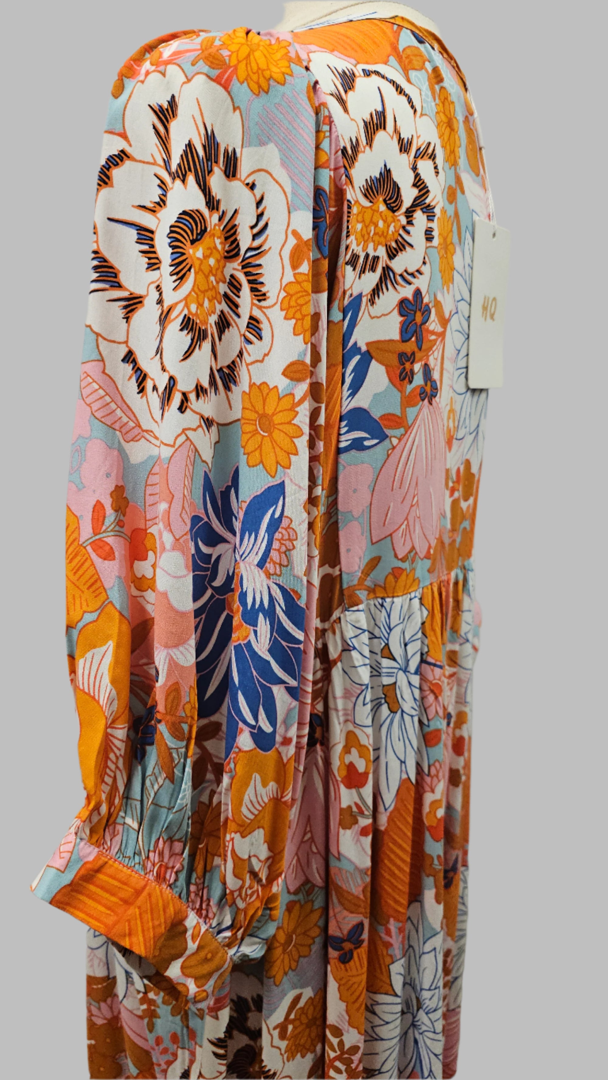 Kyrie Puff Sleeve Floral Baby Doll Style Mini Dress