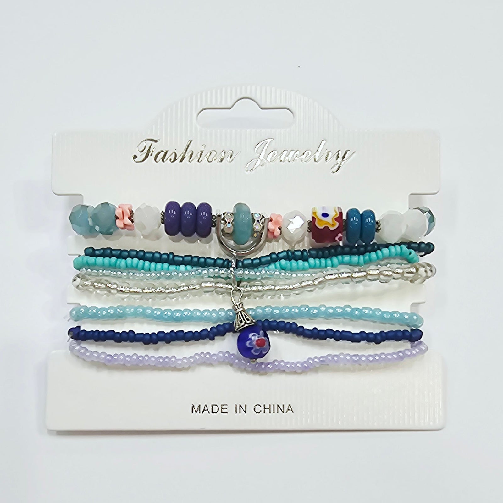 Elastic Bracelet Set - Abstract Dice