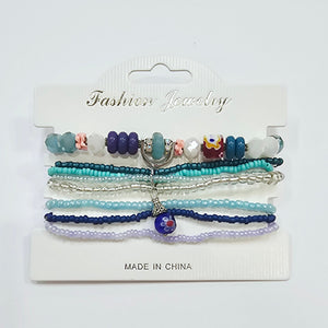 Elastic Bracelet Set - Abstract Dice