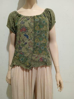 #Floral Romance Top