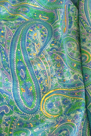 Artsilk Sari Long Wrap Skirt