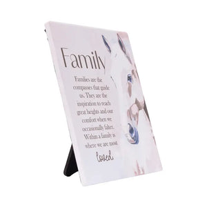 Saddle & Bloom Ceramic Verse