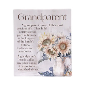 Saddle & Bloom Ceramic Verse
