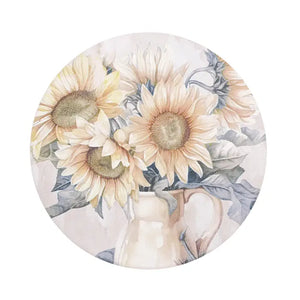 Saddle & Bloom Ceramic Coaster