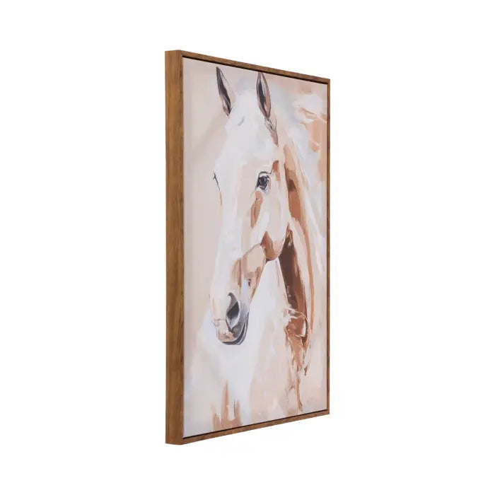 Saddle & Bloom Horse Canvas 50x70