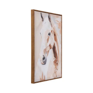 Saddle & Bloom Horse Canvas 50x70