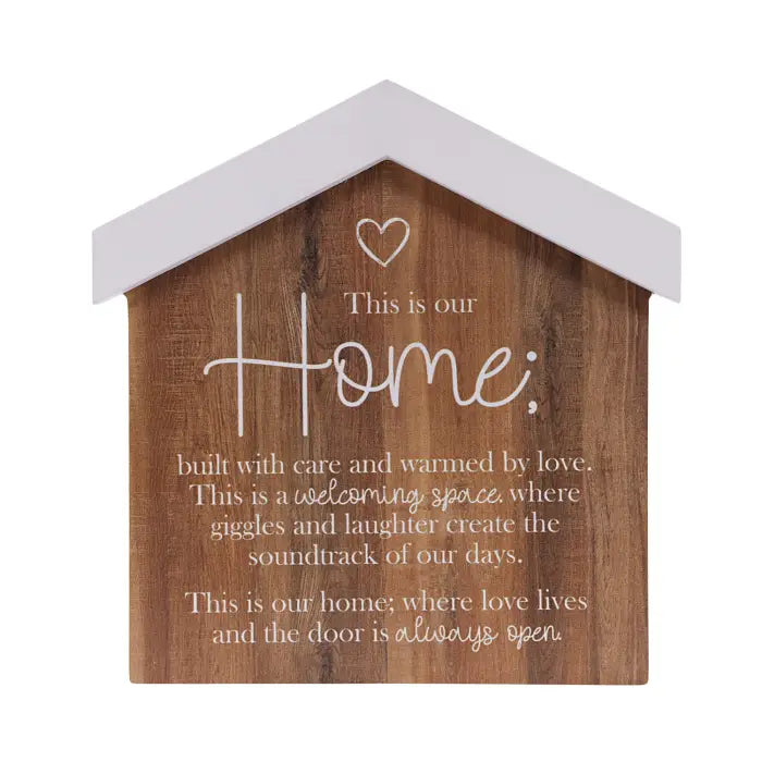 Saddle & Bloom Home Blockword