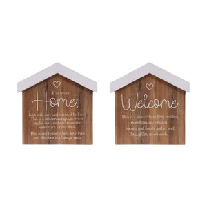 Saddle & Bloom Home Blockword