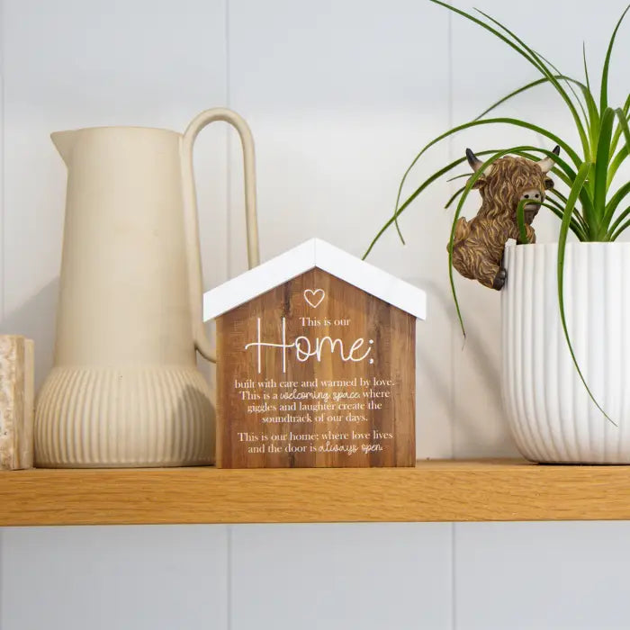 Saddle & Bloom Home Blockword