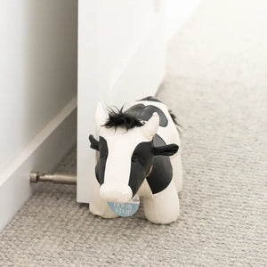 Saddle & Bloom Cow Door Stop