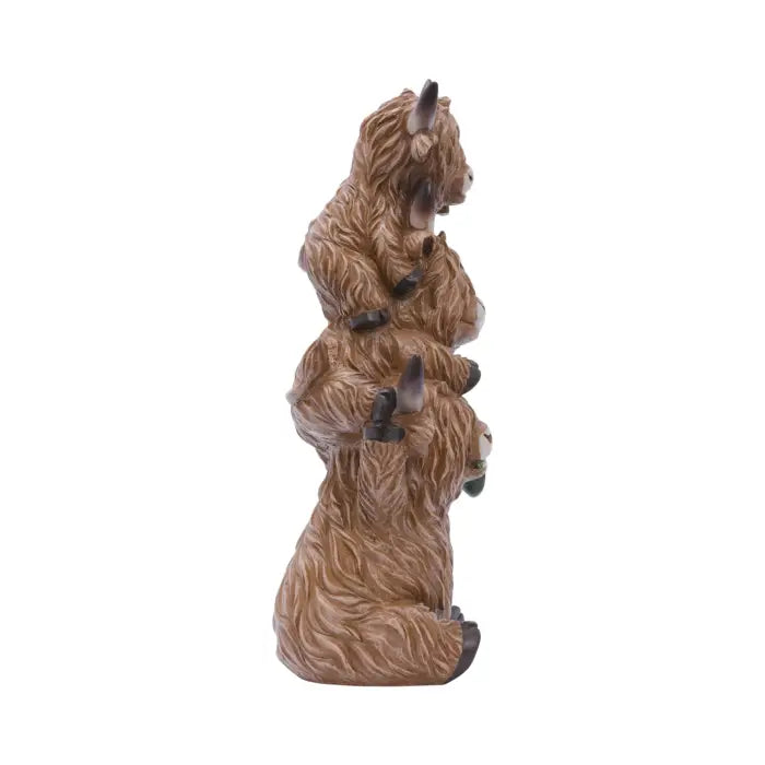 Saddle & Bloom Family Highland Cow