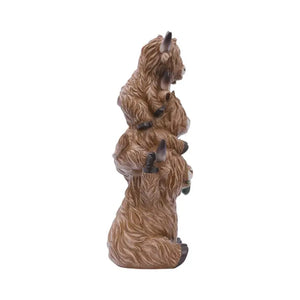 Saddle & Bloom Family Highland Cow