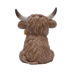 Saddle & Bloom Sunflower Highland Cow