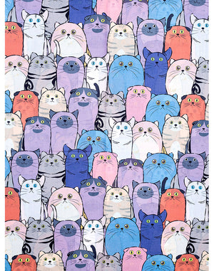 Cat Printed Scarf