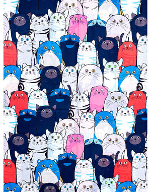 Cat Printed Scarf