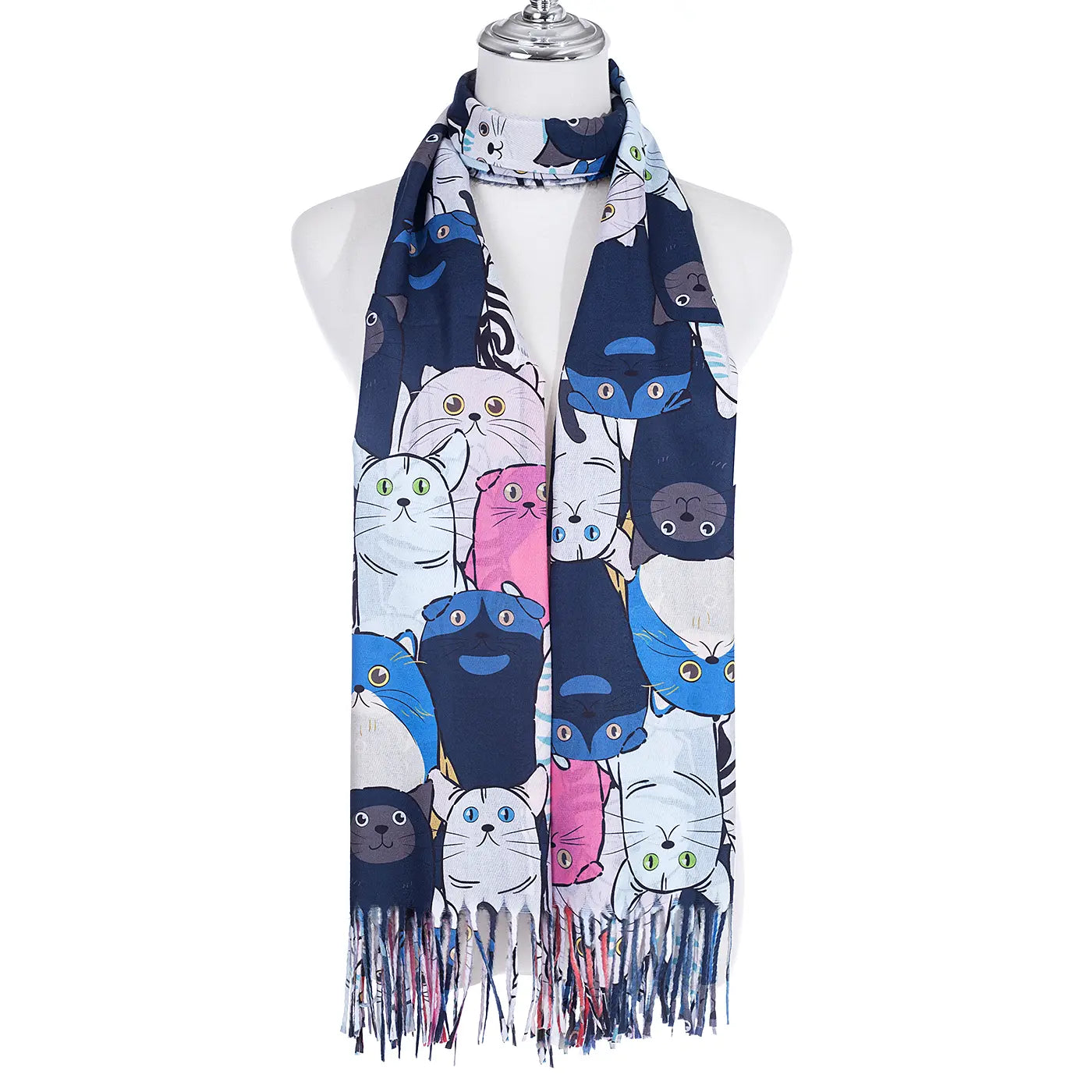 Cat Printed Scarf