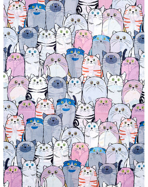 Cat Printed Scarf