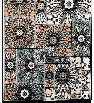 Floral Panel Scarf