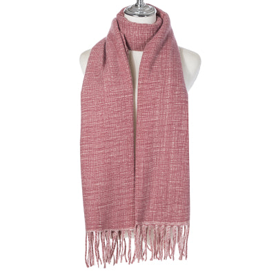 Plain Knitted Winter Scarf
