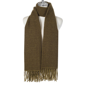 Plain Knitted Winter Scarf