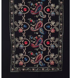 #Garden Embroidered Winter Scarf