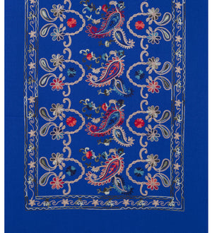 #Garden Embroidered Winter Scarf
