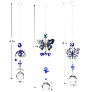 Evil Eye Crystal Hanger