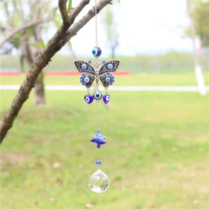 Evil Eye Crystal Hanger