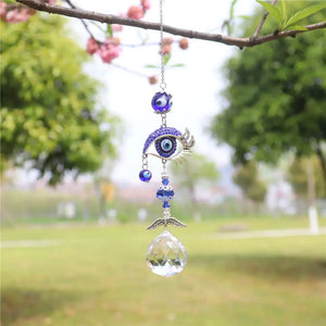 Evil Eye Crystal Hanger