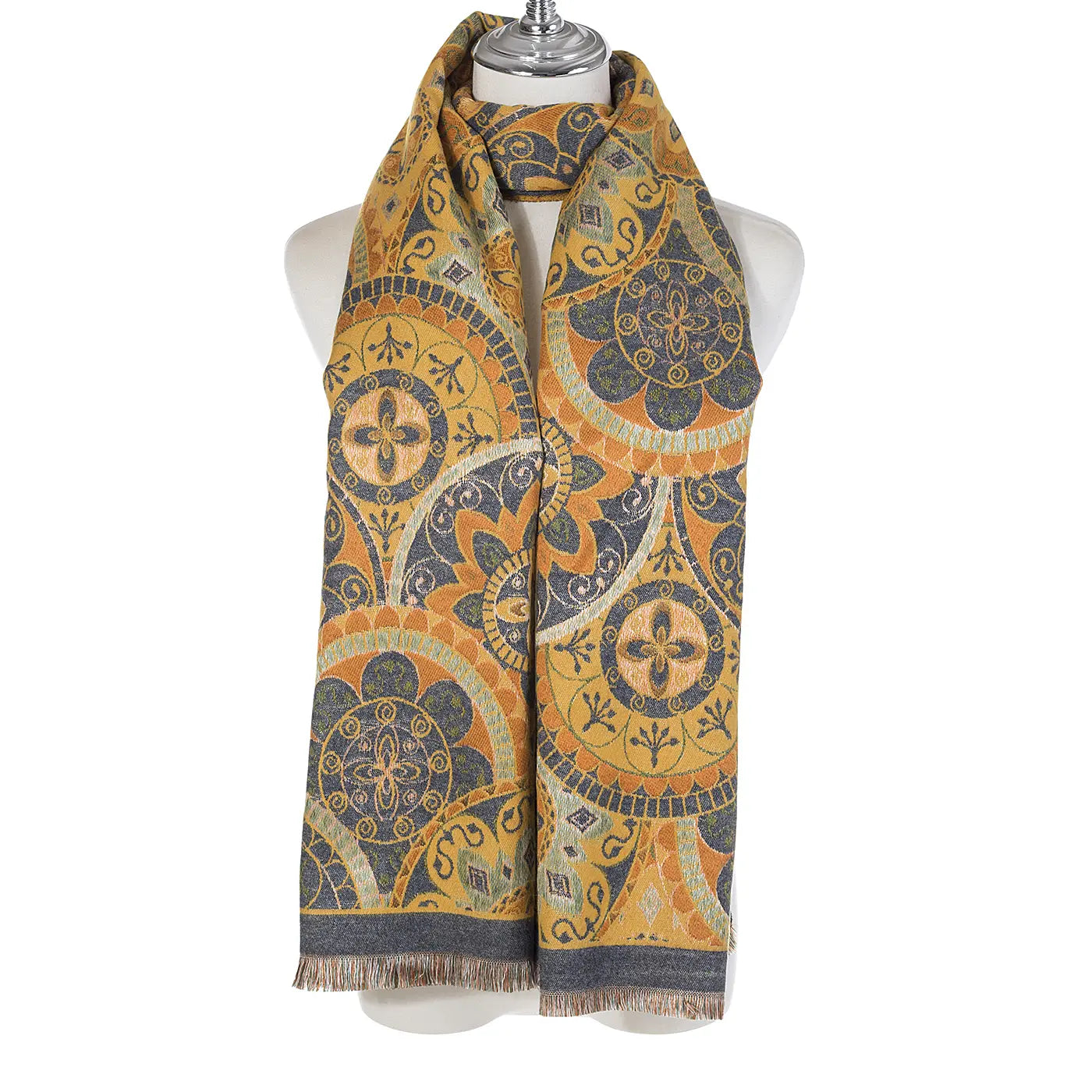 #Reversible Printed Scarf