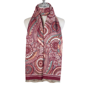#Sunflower Printed Scarf