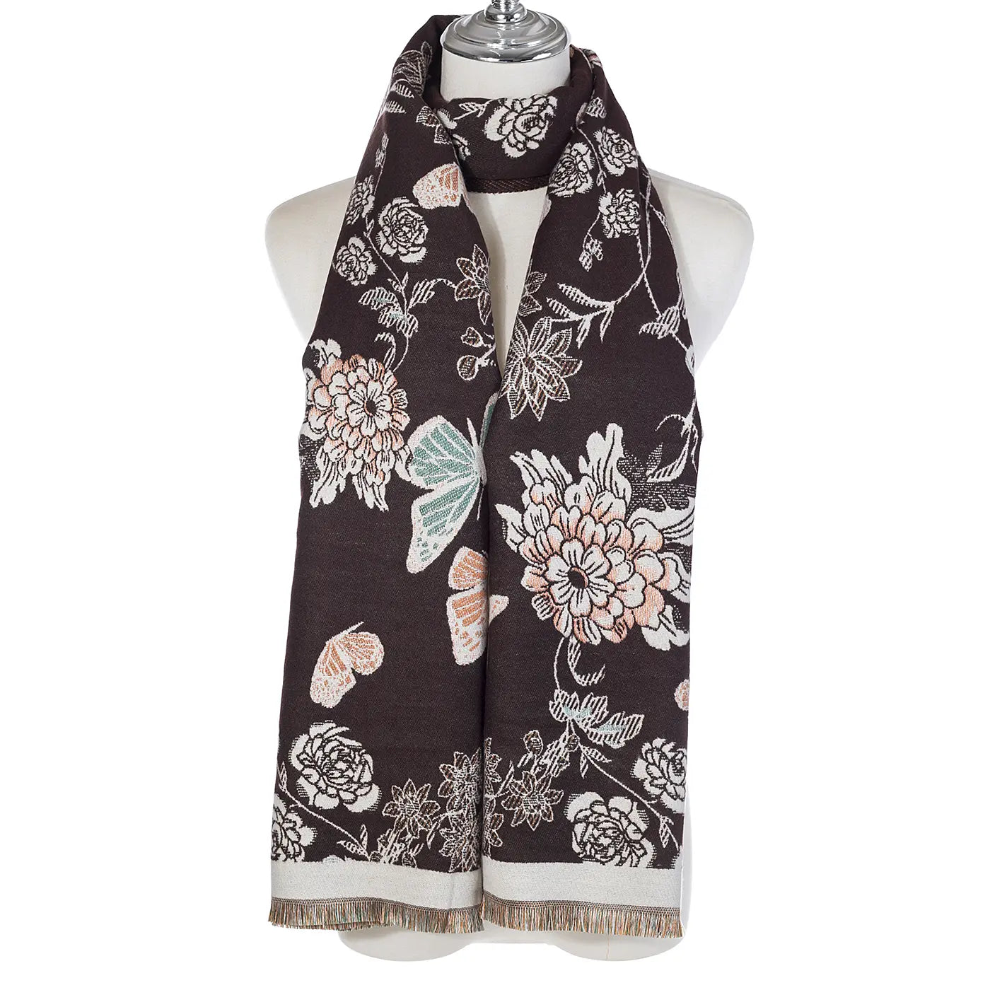 #Butterfly Printed Scarf