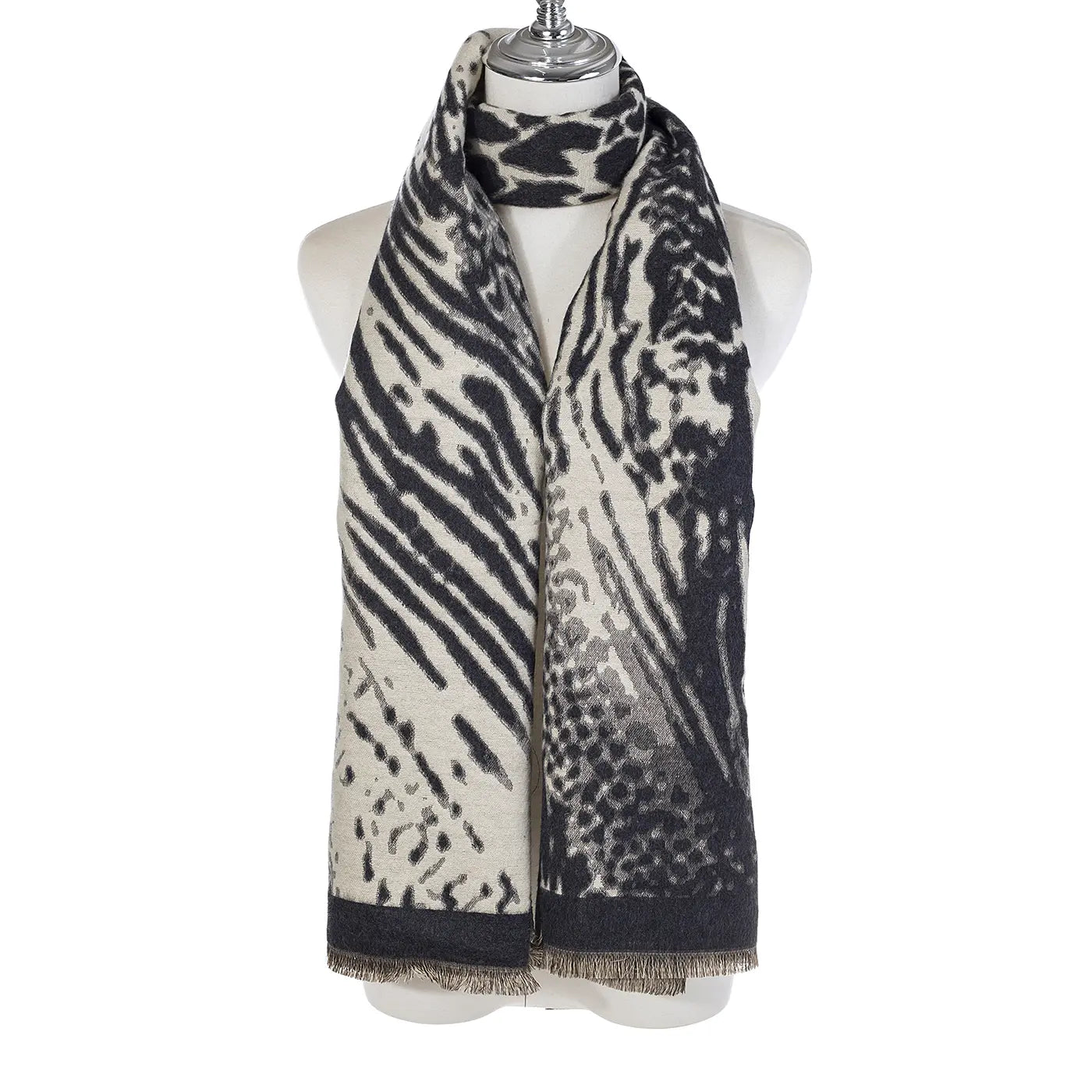 #Tiger Print Scarf