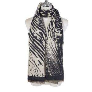 #Tiger Print Scarf