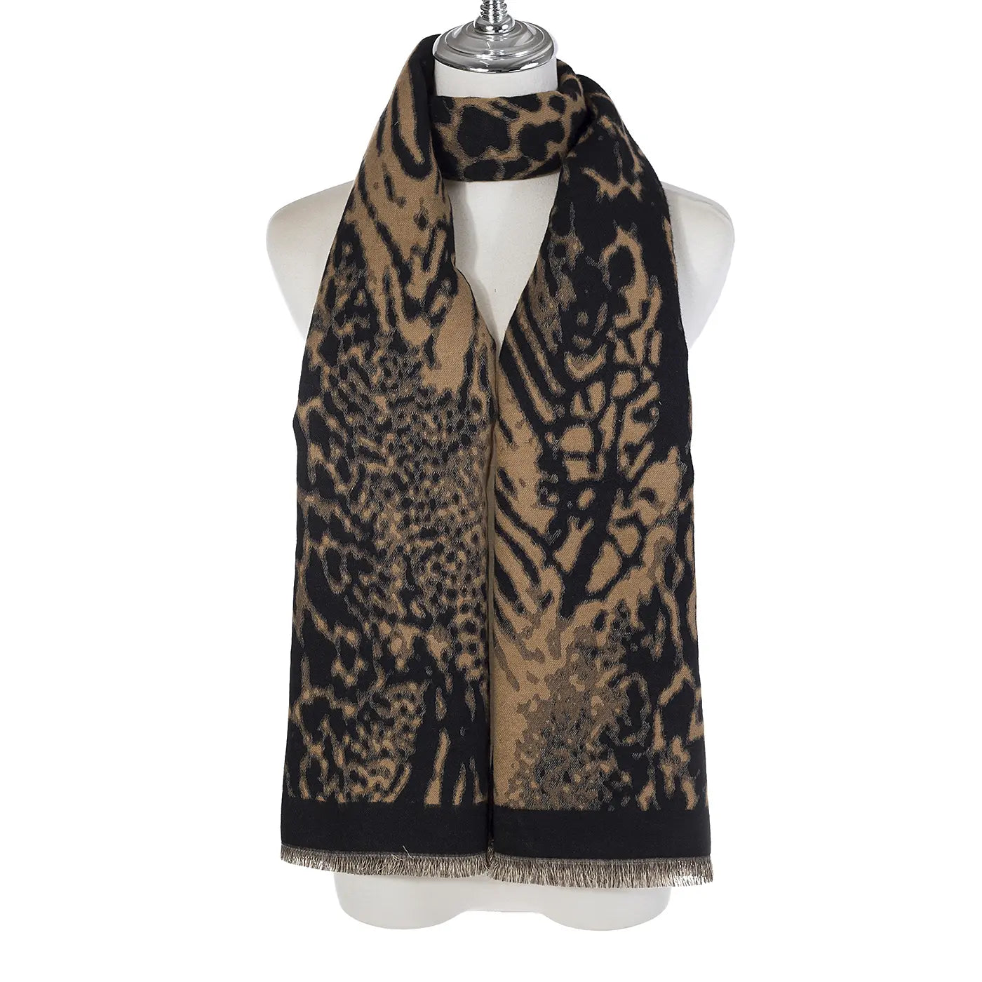 #Tiger Print Scarf
