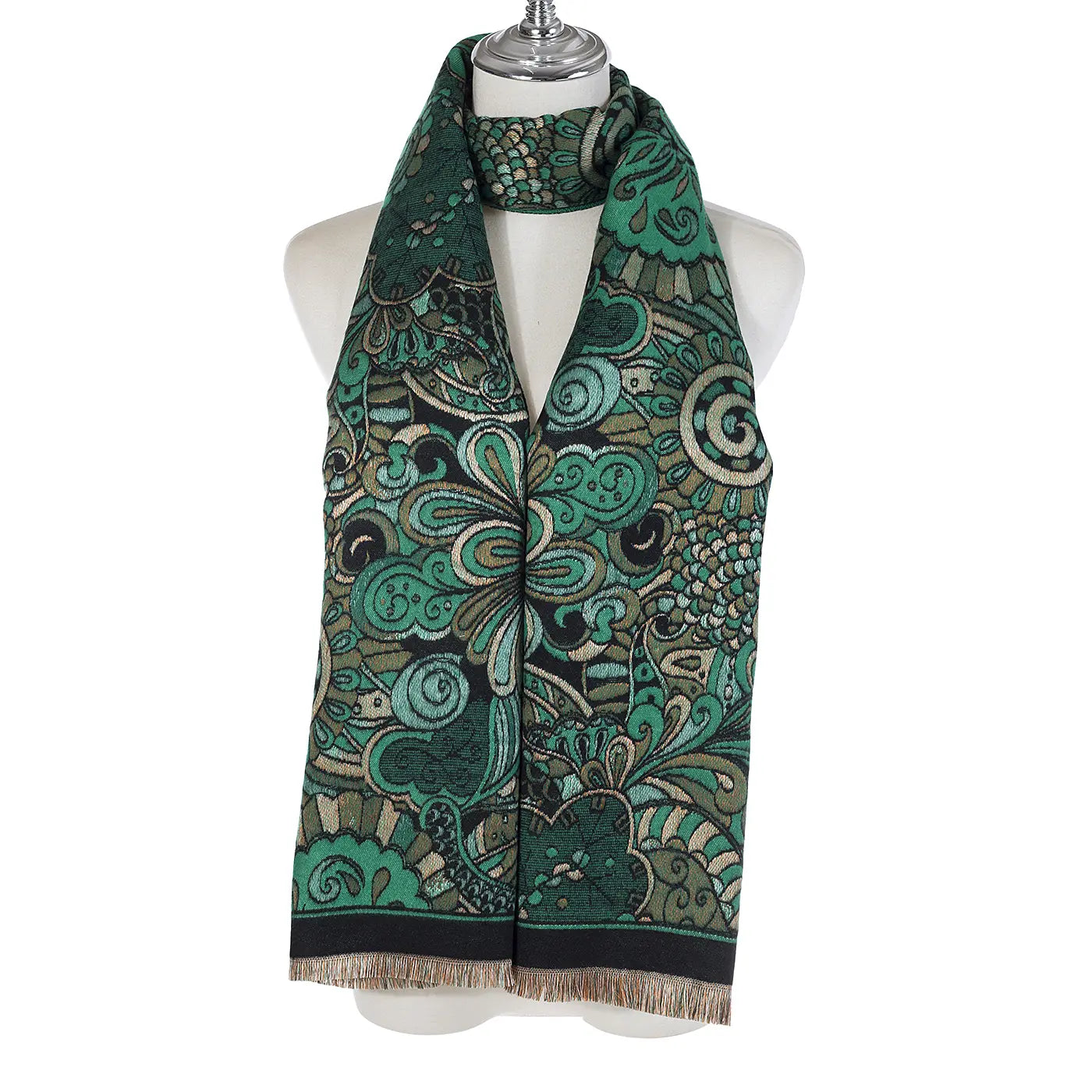 #Reversible Mandala Scarf