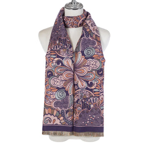 #Reversible Mandala Scarf