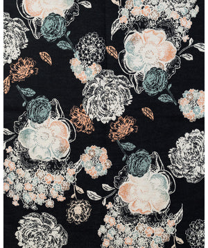 #Floral Print Scarf