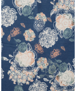 #Floral Print Scarf