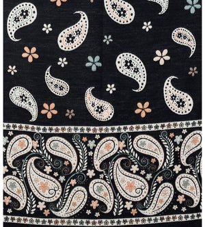 #Paisley Floral Scarf