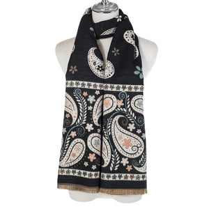 #Paisley Floral Scarf