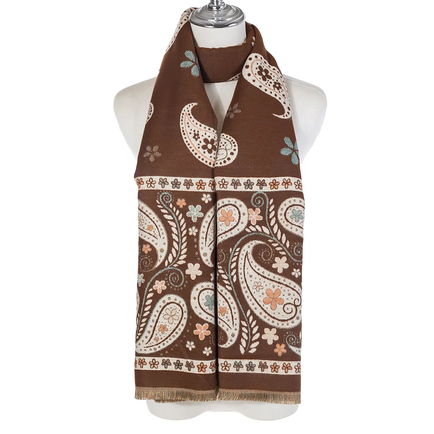 #Paisley Floral Scarf